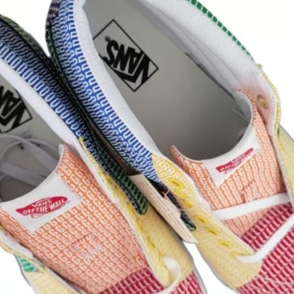 Vans Pride Mens Sneakers Multicolor Size 12 - Picture 2 of 4